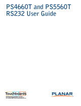 Planar PS5660T User manual