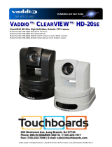 VADDIO CLEARVIEW HD-20SE User manual