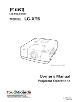 Eiki LC-XT6 User manual