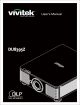 Vivitek DU8395Z-BK User manual