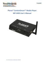 Planar MP-3450 User manual