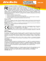 Avermedia 355AF Owner's manual