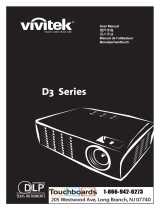 Vivitek D330WX User manual