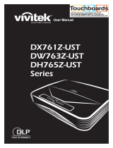 Vivitek DH765Z-UST User manual
