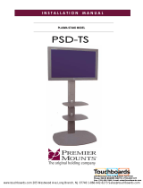 Premier Mounts PSD-TS60 Operating instructions