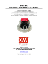 OWI AMP-R2SIC62 User manual