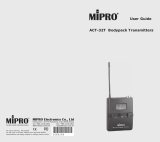 Mipro ACT-311/ACT-32T User guide