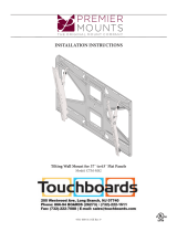 Premier Mounts CTM-MS2 Installation guide