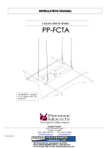 Premier Mounts Indoor Furnishings PP-FCTA User manual