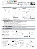 Atdec spacedec SD-DP-1150 User manual