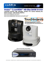 VADDIO CLEARVIEW HD-20SE User manual