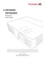 ViewSonic PX703HD-S User manual
