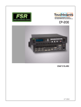 FSR CP-200 User manual