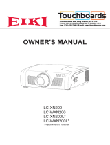 Eiki EIKI LC-WXN200L User manual