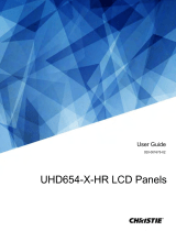 Christie UHD654-X-HR User manual