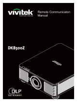 Vivitek DK8500Z BK Owner's manual