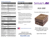 Smart-AVI HLX-RX500 Quick start guide