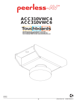 Peerless ACC310VWC6 Installation guide