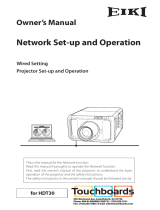 Eiki EIP-HDT30 Owner's manual