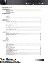 Optoma SVGA single chip 0.55" DLP projector User manual