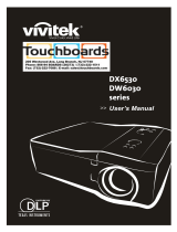 Vivitek DW6035-Lens-Combo User manual