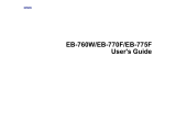 Epson PowerLite EB-760W User manual