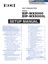 Eiki EIP-WX5000 User manual