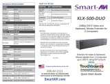 Smart-AVI KLX-500-DUO-RX Quick start guide