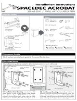 Atdec SD-AT-DW-BK User manual