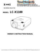 Christie Vivid LX35 38-VIV204-01 User manual