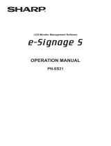 Sharp PN-M401 Owner's manual