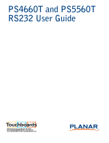 Planar PS4660T User guide