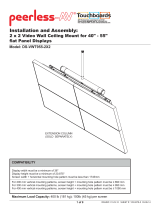 Peerless DS-VWT955-2X2 Installation guide