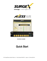 SurgeX SX-AX20E-15 Quick start guide
