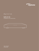 Optoma MCA18 Owner's manual