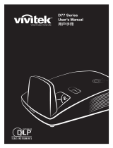 Vivitek DW771USTi (w Mount) User manual