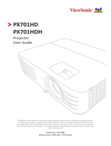 ViewSonic PX701HDH-S User manual