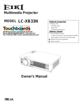 Eiki LC-XB33N User manual