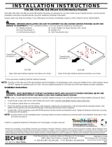 Chief RPMC298 Owner's manual