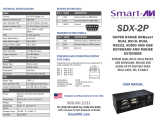 Smart-AVI SDX-2P-S Owner's manual