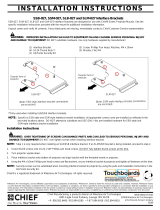 Chief SLM027 Installation guide