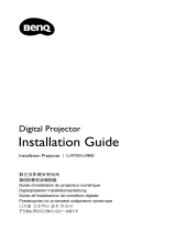 BenQ LU9750 Installation guide
