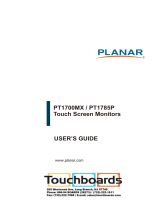 Planar PT1785P Owner's manual