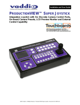 VADDIO PRODUCTIONVIEW SUPER JOYSTICK Owner's manual