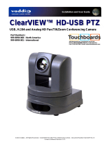 VADDIO ClearVIEW HD-USB PTZ 999-6990-000 Owner's manual