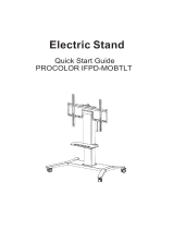 BOXLIGHT PROCOLOR IFPD-MOBTLT Quick start guide