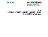 Epson Pro L1500UNL User manual