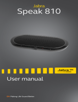 Jabra Speak 810 MS User manual