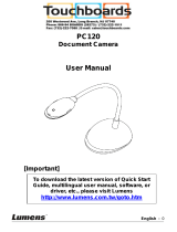 Lumens Technology PC120 User manual