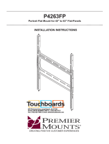 Premier P4263FP Installation guide